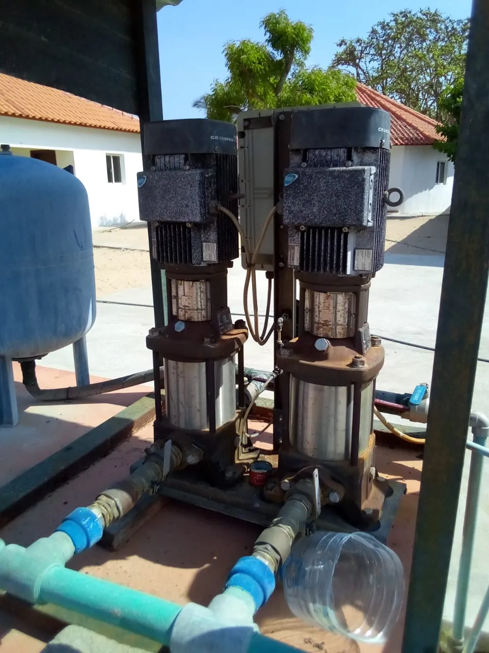 Bombagem CR5-10 detalhe - R-Mont Angola